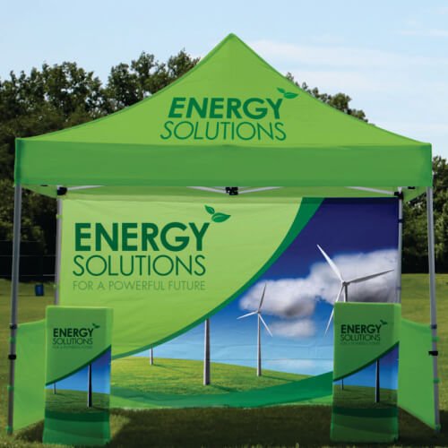 Tent Branding — product style illustration